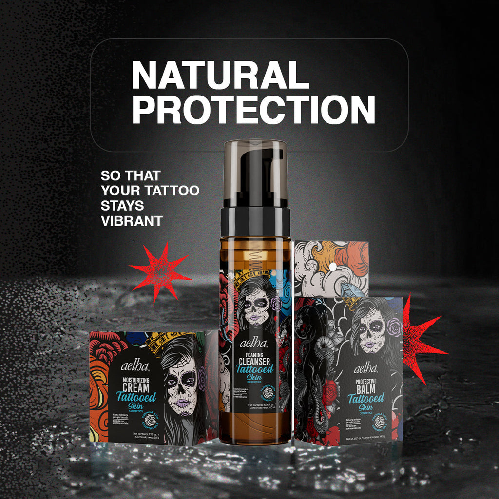 Aelha Tattoo Care Bundle – Complete 3-Step Aftercare Kit