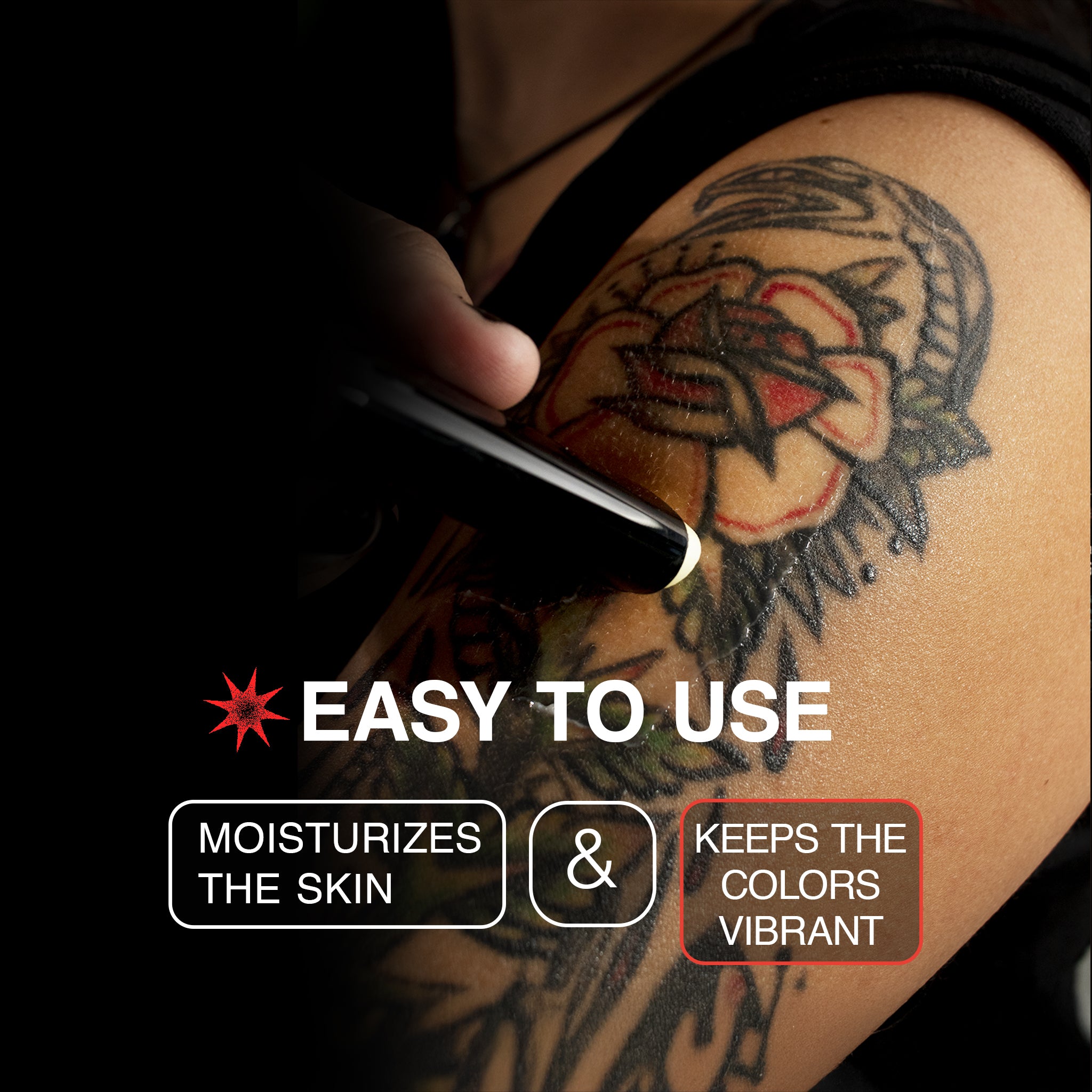 Aelha Tattoo Balm With Essential Oils for Tattooed Skin - Protective Formula for Tattoo Care, Maintains Tattoo Integrity